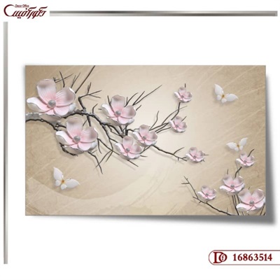 پوستر دیواری گل 3514